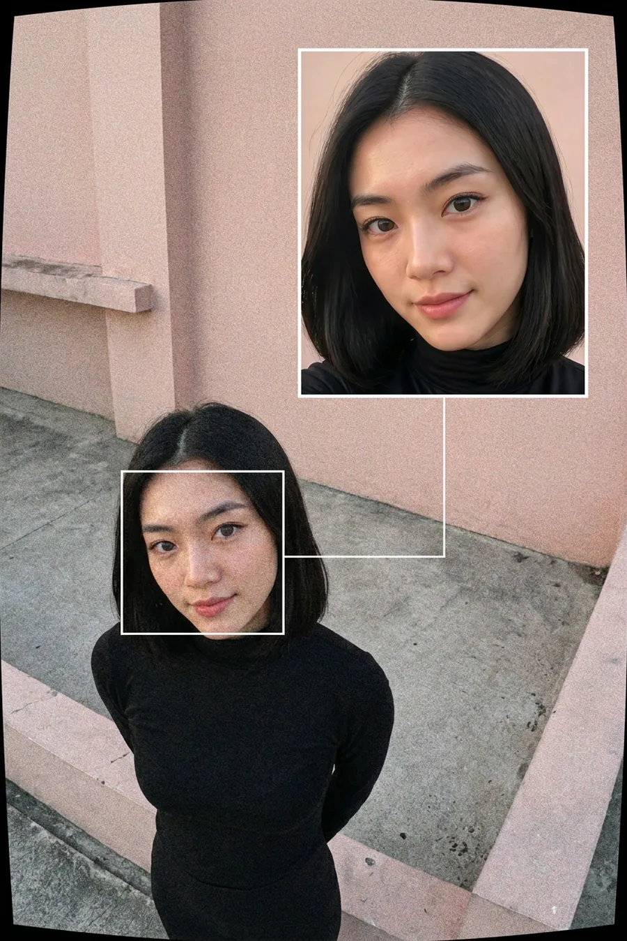 CCTV Surveillance Shot template