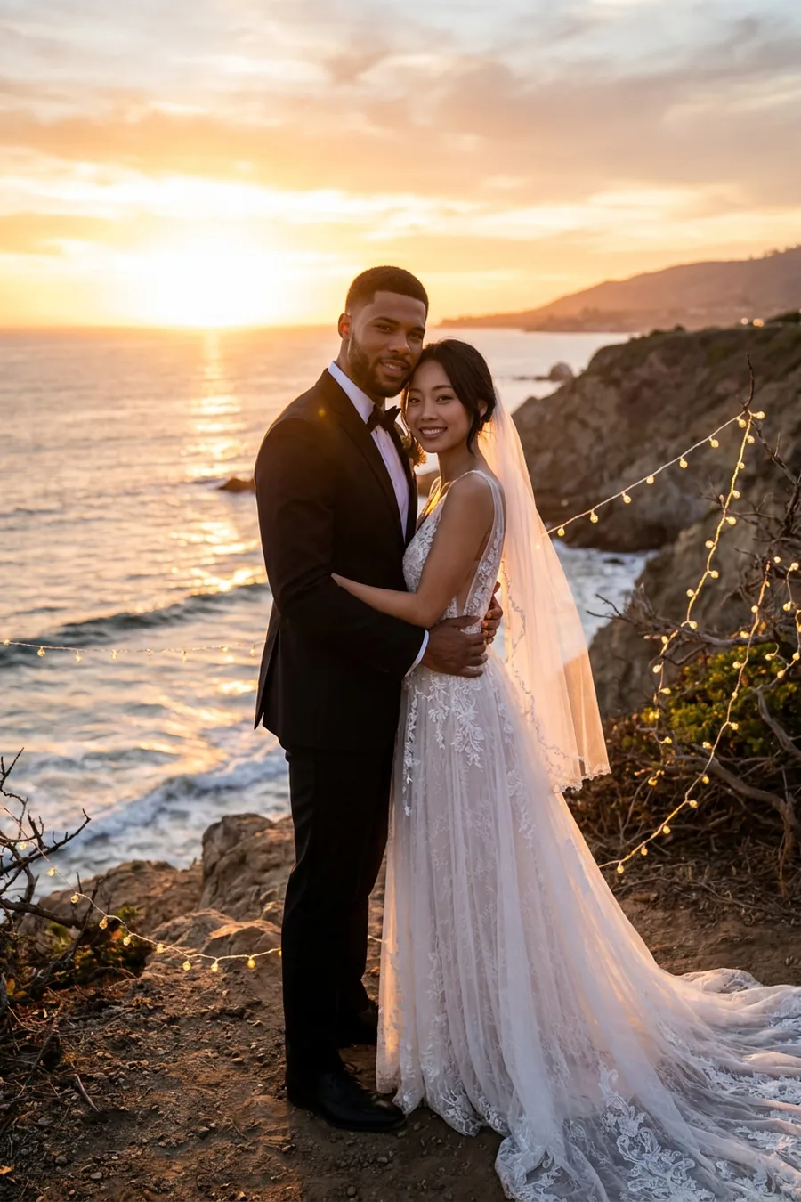 Sunset Cliff Wedding template